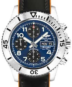 replica breitling superocean chronograph-series a13341c3/c893 superocean black orange tang watches