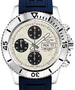 replica breitling superocean chronograph-series a13341c3/g782 diver pro iii blue tang watches