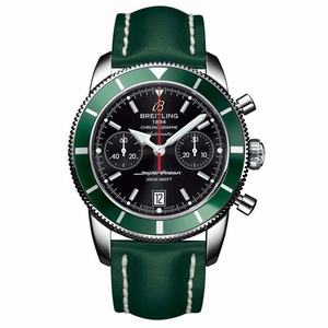 replica breitling superocean heritage-chronograph a2337036/bb81 leather green deployant watches
